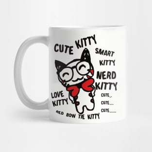 Cute, Smart, & Nerd Kitty Mug